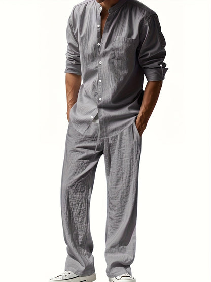 Owen - Casual Linen Set