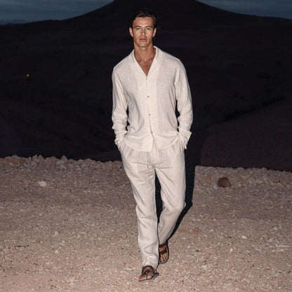 Capri Linen Trousers